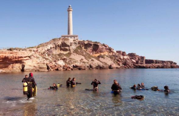 Cabo Palos Apt Salinas Marchamalo*Playa Amoladeras Cabo de Palos Exterior photo